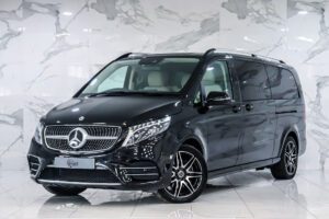 mini coach van chania taxi crete airport transfers mercedes benz v class amg line